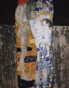 Gustav Klimt kvinnans tre aldrar Germany oil painting artist
